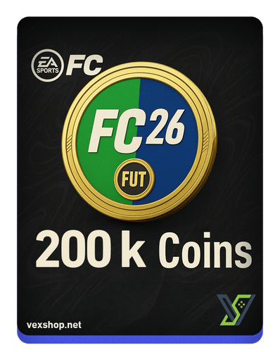 كوينز FC 26 للسوني & الإكس بوكس الكمية ( 200 ألف كوينز )