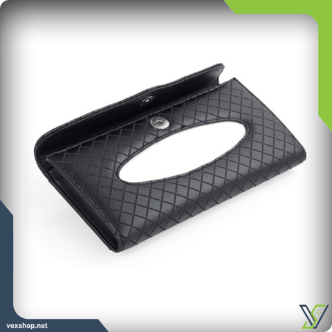 Leather Series - Luxury Leather Car Napkin Holder
