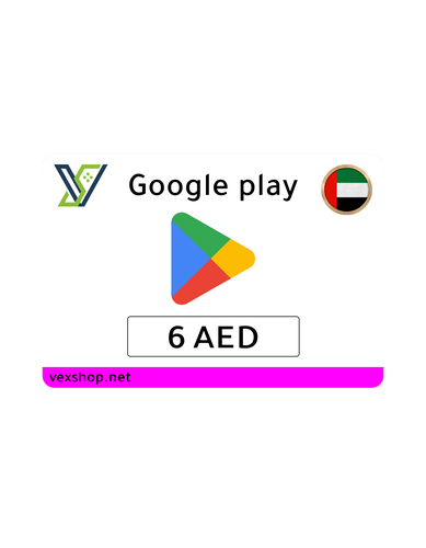 Google Play 6 AED UAE Gift Card [ Digital Key ]
