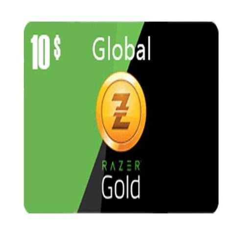 بطاقة ريزر جولد 10$ عالمية [ مفتاح ]