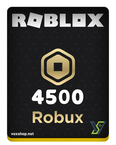 شحن لعبة Roblox بقيمة 4500 روبوكس [عن طريق الباس]
