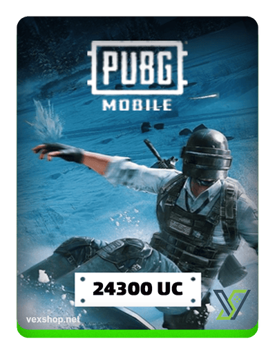24300 شدات ببجي موبايل PUBG Mobile [ عن طريق الحساب ]