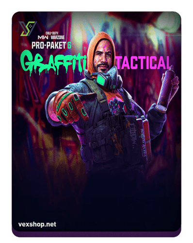 حزمة Call of Duty Modern Warfare 2 Graffiti Tactical Pro Pack