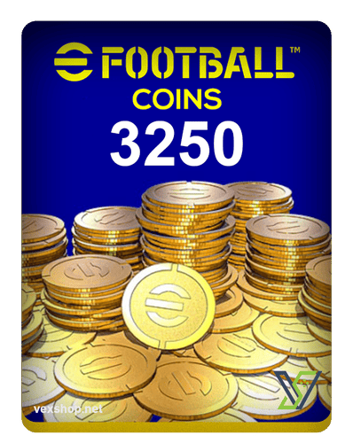 شحن لعبة eFootBall بقيمة 3250 كوينز