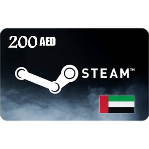 بطاقة شحن Steam بقيمة 200 درهم - اماراتي - [ مفتاح ]