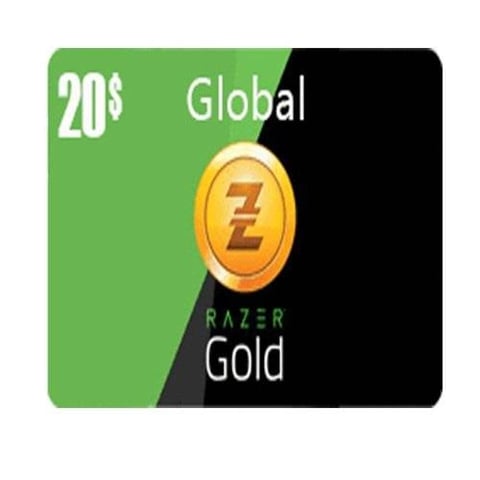 بطاقة ريزر جولد 20$ عالمية [ مفتاح ]