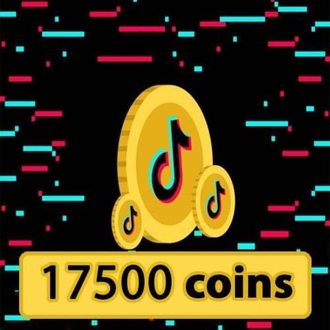 شراء كوينز تيك توك بقيمة 17500 كوين