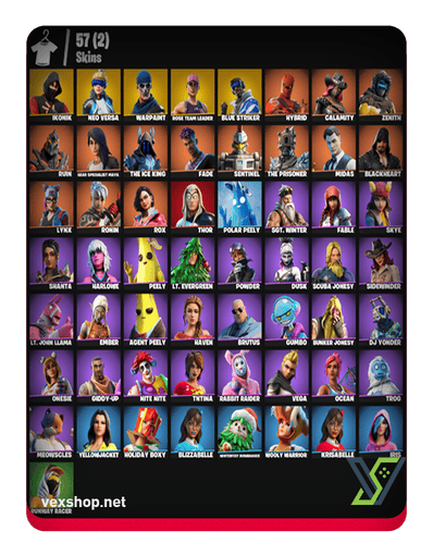 Buy Fortnite Account 57 skins IKONIK | NEO VERSA [Full Access]