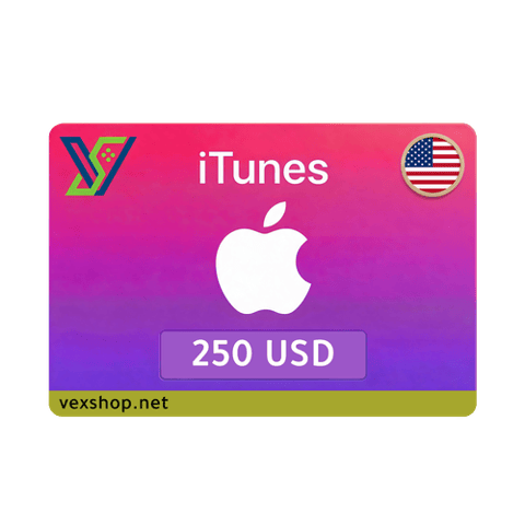 iTunes $250 Gift Card - USA - [ Key ]
