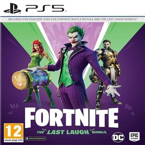 فورتنايت حزمة THE LAST LAUGH للبلايستيشن 5 [ مفتاح ] أوروبي + عربي