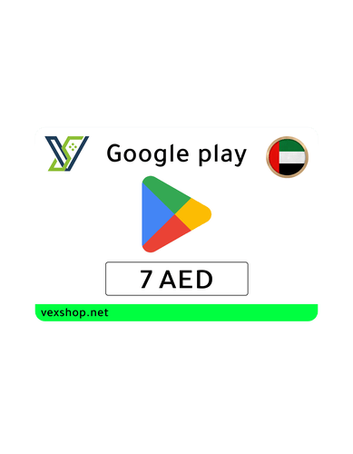 Google Play 7 AED UAE Gift Card [ Digital Key ]