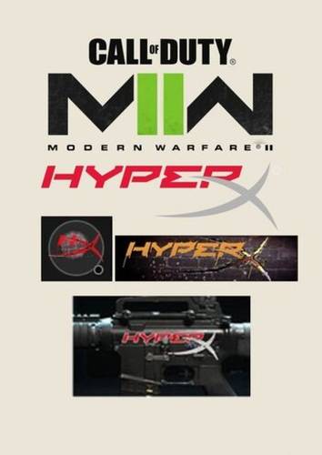 حزمة كول اوف ديوتي هايبر إكس Call of Duty: Modern Warfare II - HyperX Promo Pack