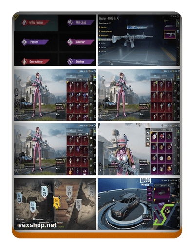 شراء حساب ببجي موبايل ((LV 76)) TITLE MYTHIC FASHION(62/50)|M416 GLACIER ICE LV 4 (KILL MESSAGE)|22 ROYALE PASS MAX|DRAGON HUNTER DACIA|#M386HL [وصول كامل] 