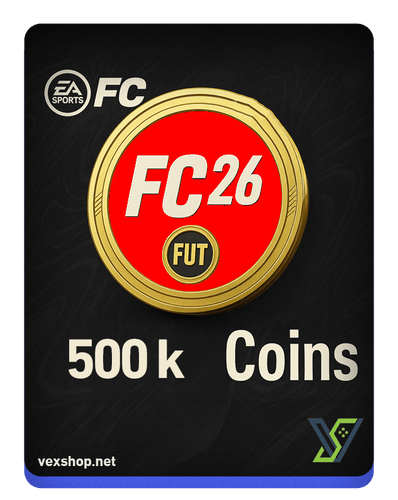 كوينز FC 26 للكمبيوتر الكمية ( 500 ألف كوينز )
