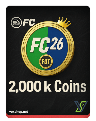 كوينز FC 26 للسوني & الإكس بوكس الكمية ( 2 مليون كوينز )