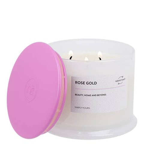 Rose Gold 3 Wicks Candle 350 G