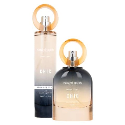 ثنائي الأناقة شيك (عطر ملابس + عطر شعر)