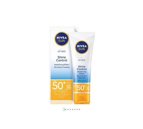 NIVEA Sun UV Face Sunscreen Shine Control SPF50 50ml