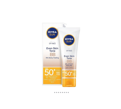NIVEA Sun UV Face Sunscreen BB Cream SPF50 50ml