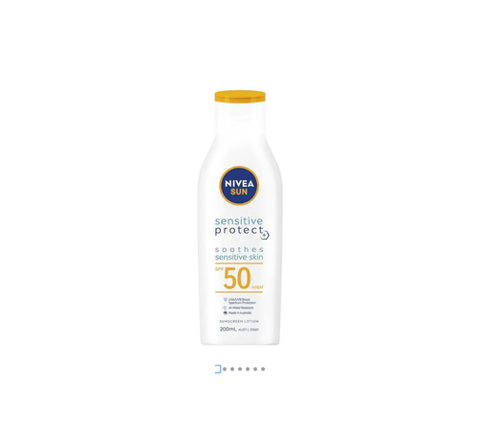 NIVEA Sun Sensitive Protect SPF50 Sunscreen Lotion 200ml