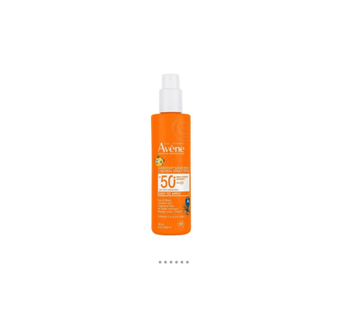 Avene Sunsitive Sunscreen Children Spray SPF 50+ 200ml