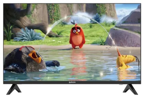 سرين شاشة 65 بوصه , وضوح فائق الجودة LED - 4K سمارت اندرويد 13 - بدون اطار - SRET-65S4K1