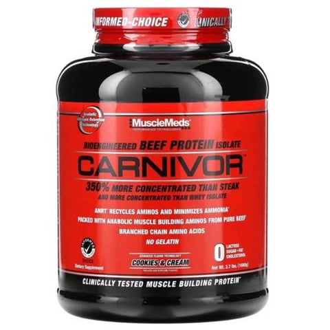 Muscle Meds Carnivor Protein Isolate 3.7Lbs Cookies And Cream