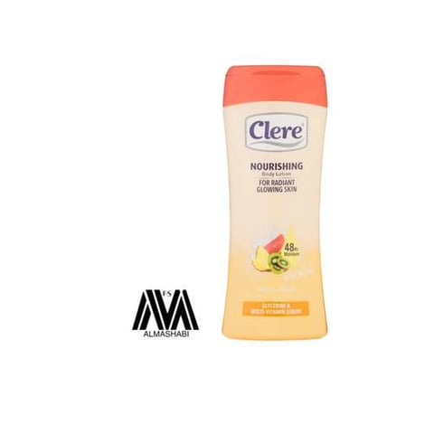 Clear body lotion