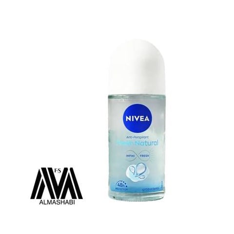 Nivea deodorant roll on fresh natural for women 50 ml