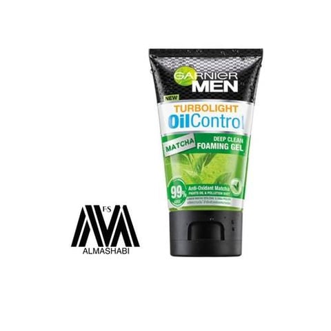 Garnier Men Deep Clean Oil Control Matcha Foam 100ml