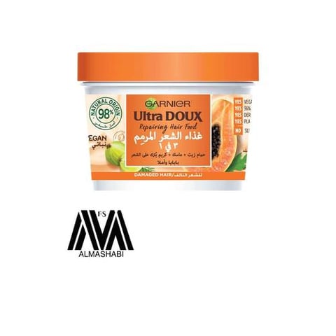Food Dux Repairing Hair Mask 3 in 1 with Papaya Extract from Garnier 390 ml