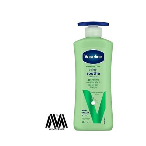 Vaseline Body Lotion with Soothing Aloe Vera Extract, 400 ml