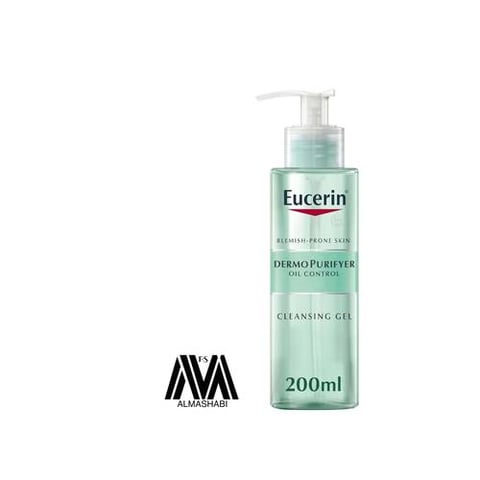Eucerin Dermo Purifyer Cleansing Gel to purify the skin from oils, 200 ml