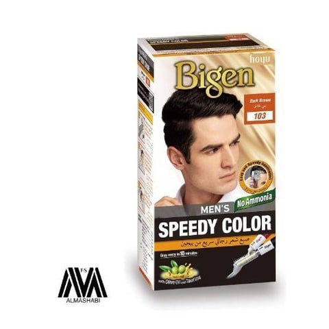 Bigen Speedy Hair Dye for Men Ammonia Free No. 103