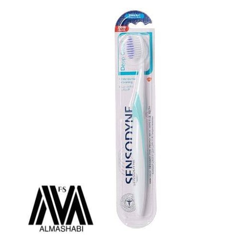 Sensodyne Toothbrush for Sensitive Teeth Deep Clean Brush with  Soft Bristles Multi-Colour