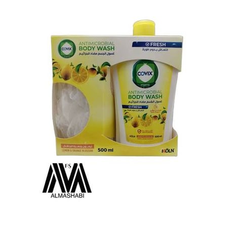 Cofex Antibacterial Body Wash - 500 ml Lemon and Portugal Flower