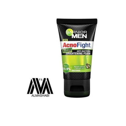 Garnier Men Foam Acno Fight Wasabi 100ml.