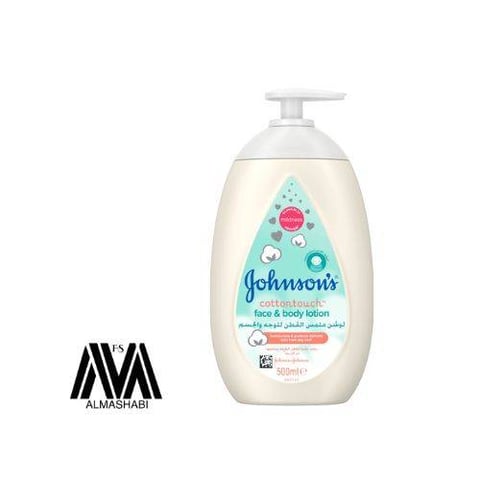 Johnson's Baby Body & Face Lotion Cotton Feel 500ml
