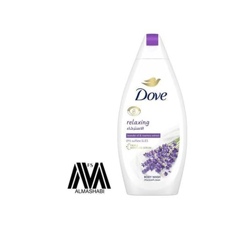 Dove Soothing Body Wash Renewal Blend and Lavender Oil 500 ml