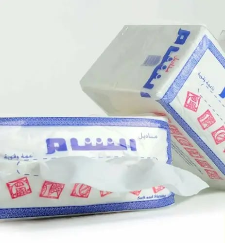 مناديل شام 10 علبة