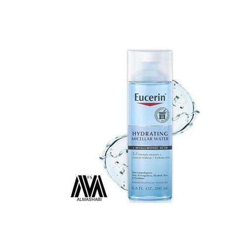 Eucerin Moisturizing Micellar Water + Hyaluronic Acid 200 ml
