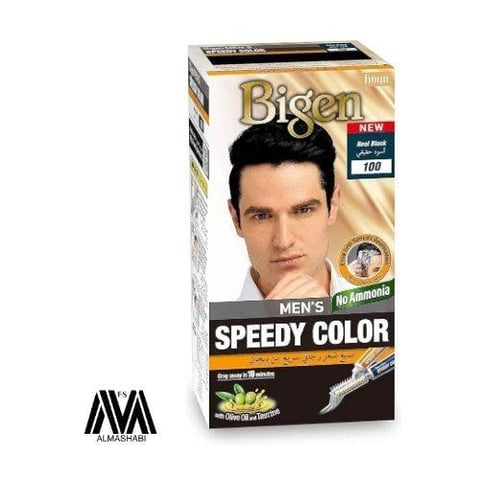 Bigen Speedy Hair Dye for Men Ammonia Free No. 100