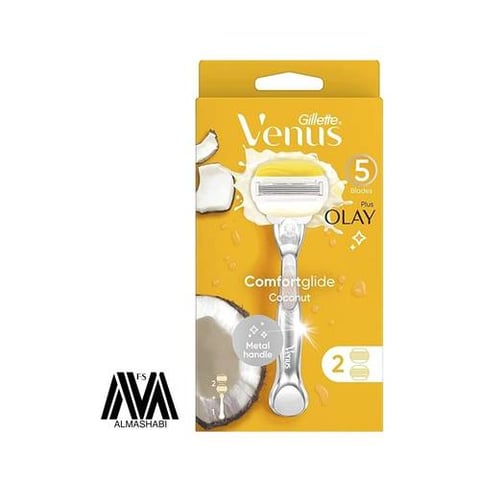 Gillette Venus Razor with Coconut Handle - 2 Blades