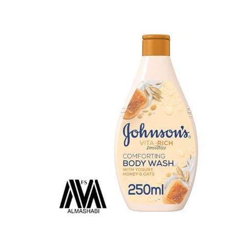 Johnson's Body Wash Yogurt, Honey and Oats 250ml