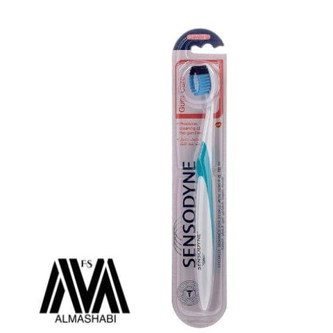 Sensodyne Toothbrush for Sensitive Teeth, Gum Care Brush with Extra Soft Bristles, Multi-Colour