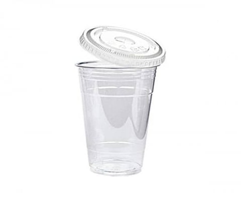 كاسات بلاستيك للعصير 10 اونص
