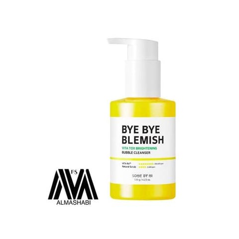 Some By Mi Vita Tox Bubble Cleanser to cleanse and lighten the skin, 120g