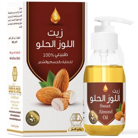 وادي النحل زيت الشعر باللوز الحلو