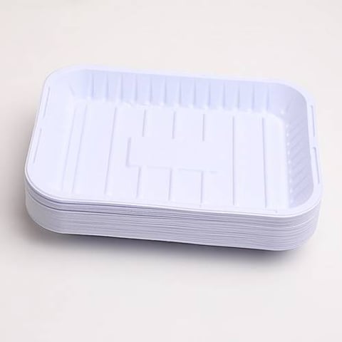 صحون بلاستيك رقم 3*50 حبة