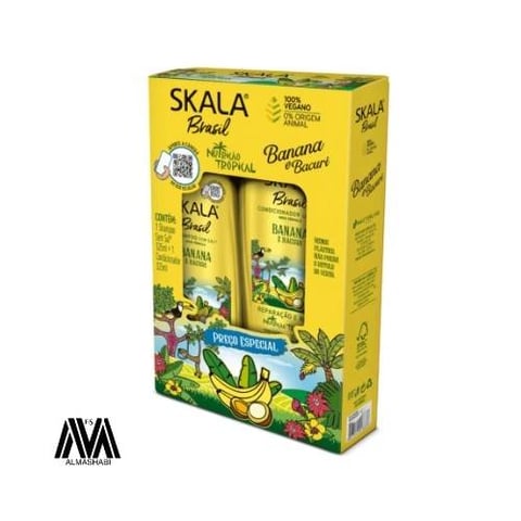Scala Banana & Bakuri Shampoo & Conditioner Set - 325 ml